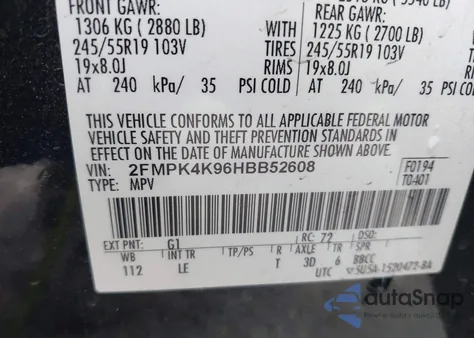 2017 Ford Edge Titanium from USA, damaged, VIN 2FMPK4K96HBB52608